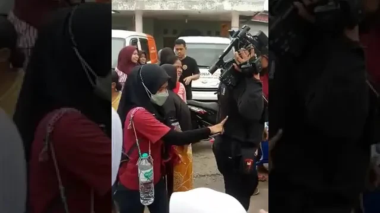 Mbak Soraya dan Bapa Ali penerima uang kaget, Start ke pasar