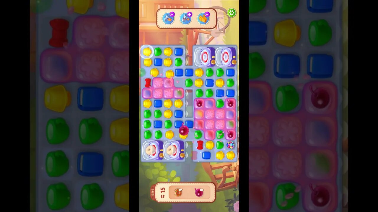 Shorts Playrix Homescapes Gameplay Walkthrough Level 12582-010