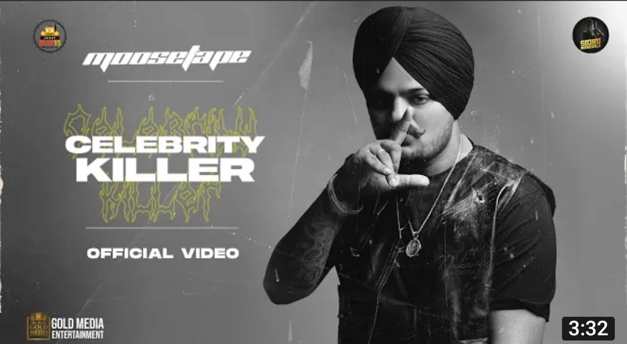 CELEBRITY KILLER | SIDHU MOOSEWALA | PANJABI SONG