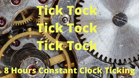 Ticking Clock - Grandfathers Clock - Sleep music - Tic Toc / Tick Tock