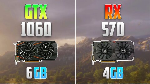 GTX 1060 vs RX 570 - 1080p