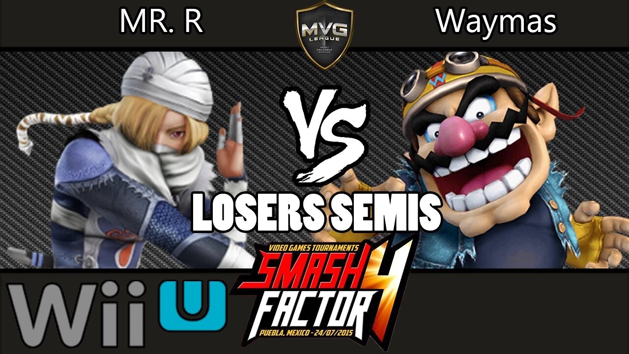 Mr. R vs Waymas - Smash Factor 4 - Losers Semis - Smash Wii U