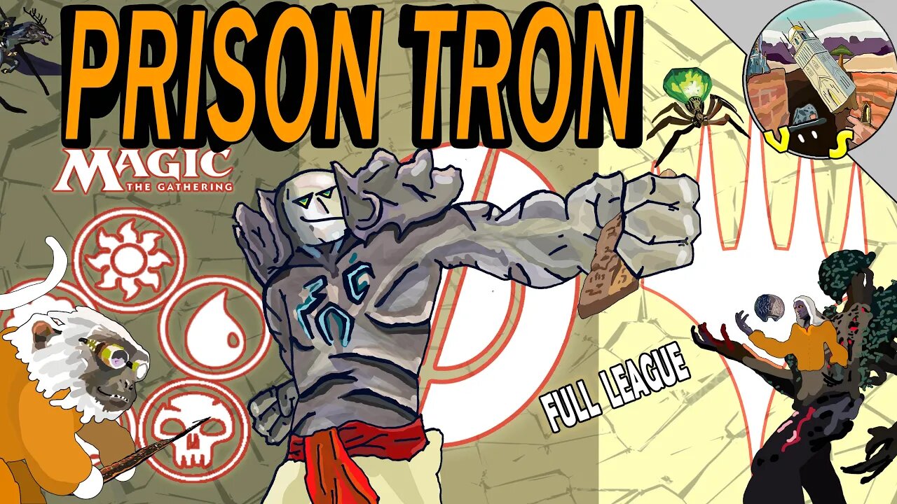 Prison Tron｜Magic The Gathering Online Modern League ｜Lock em Down!!!!