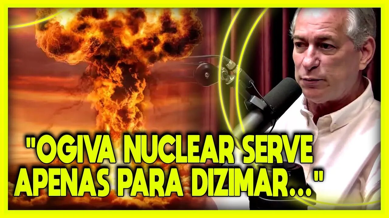 TENSÃO DE GUERRA, BOMBA NUCLEAR E O BRASIL, CONTA CIRO #monark #cortespodcast #bombanuclear