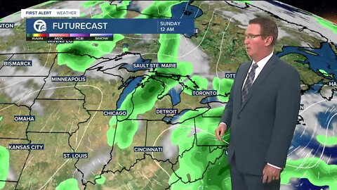 Rain chances are back