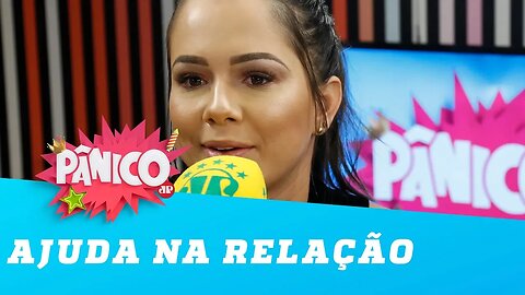 Luiza: Power Couple ajudou na relação com Chulapa