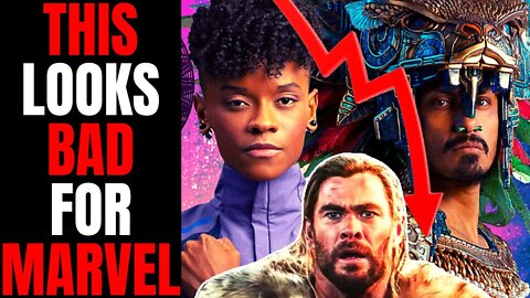 Marvel Gets BAD NEWS For Wakanda Forever Box Office | Tracking BEHIND Thor Love And Thunder!