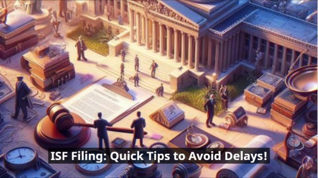 Streamlining Your Imports: 7 Best Practices for Avoiding ISF Delays