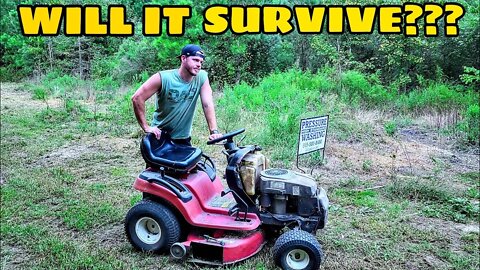 Will This FREE Mower Survive The ULTIMATE Test???