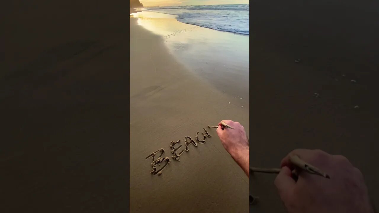 Beach vibes #youtubeshorts #shorts #beach #asmr