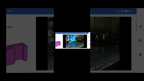 watching the 3D printer with Octoprint
