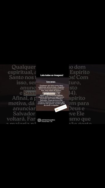 Leia todas as imagens! Um cristão covarde presta um desserviço à causa de Deus #leandroquadros