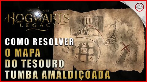 Hogwarts Legacy, Como resolver o mapa do tesouro da Tumba Amaldiçoada | Super-Dica