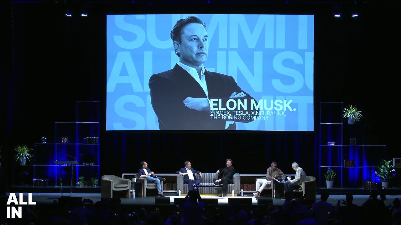💥 Elon Musk live and in-person at the All In Summit [FULL]