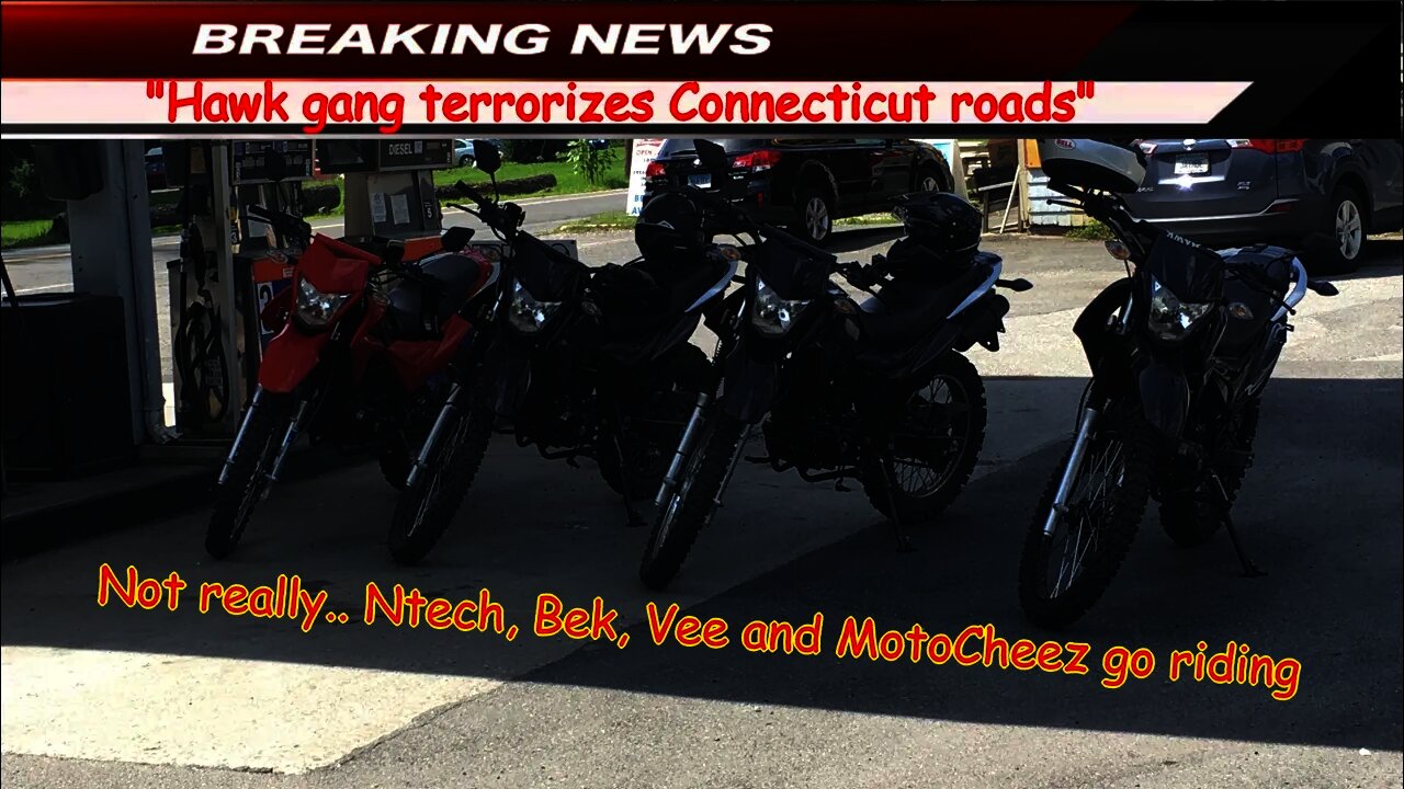 [E32] Hawk 250 small meetup, Motocheez rides with Ntech, Bek and Vee. adventuring