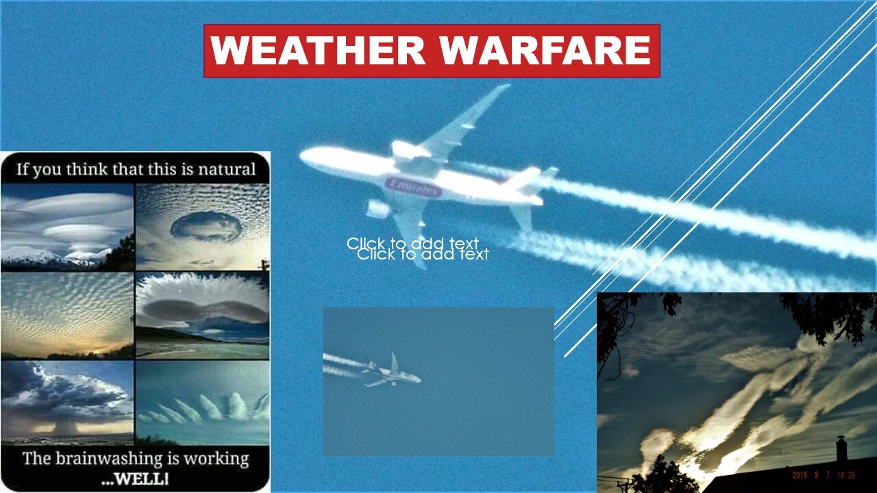 **WEATHER WARFARE** WHITE OUTS FROM GEOENGINEERING OF THE WEATHER