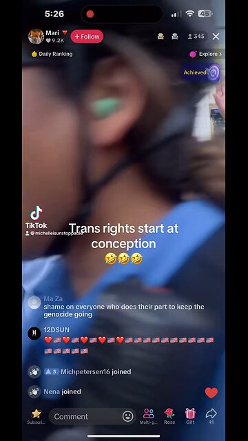 Trans rights start at conception 🤣