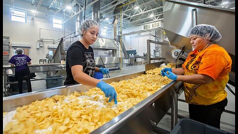 How potato chips are actually made?