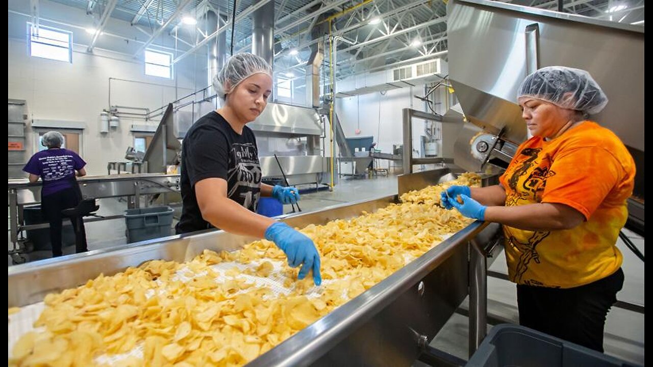 How potato chips are actually made?