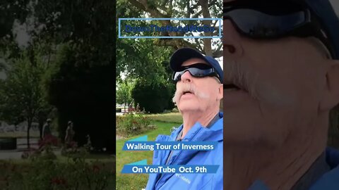 S8 EP9 will be out on YouTube Sunday Oct 9 We go on a walking tour of Inverness Scotland. #shorts