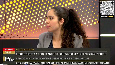 EXCLUSIVO: repórter da Oeste volta ao Rio Grande do Sul quatro meses após enchentes