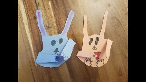 Bunny Handprint Craft