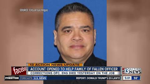 Account opened to help family of fallen officer