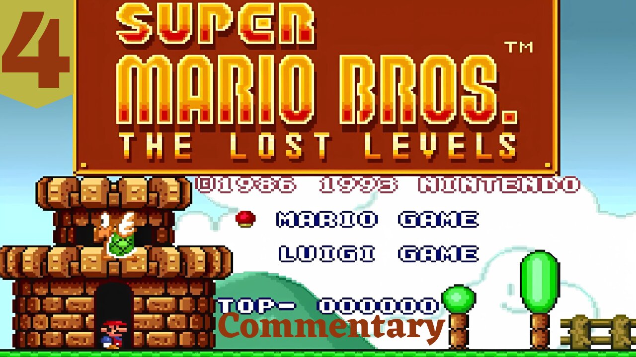 Finally Got Through That Castle - Super Mario Bros. The Lost Levels Part 4