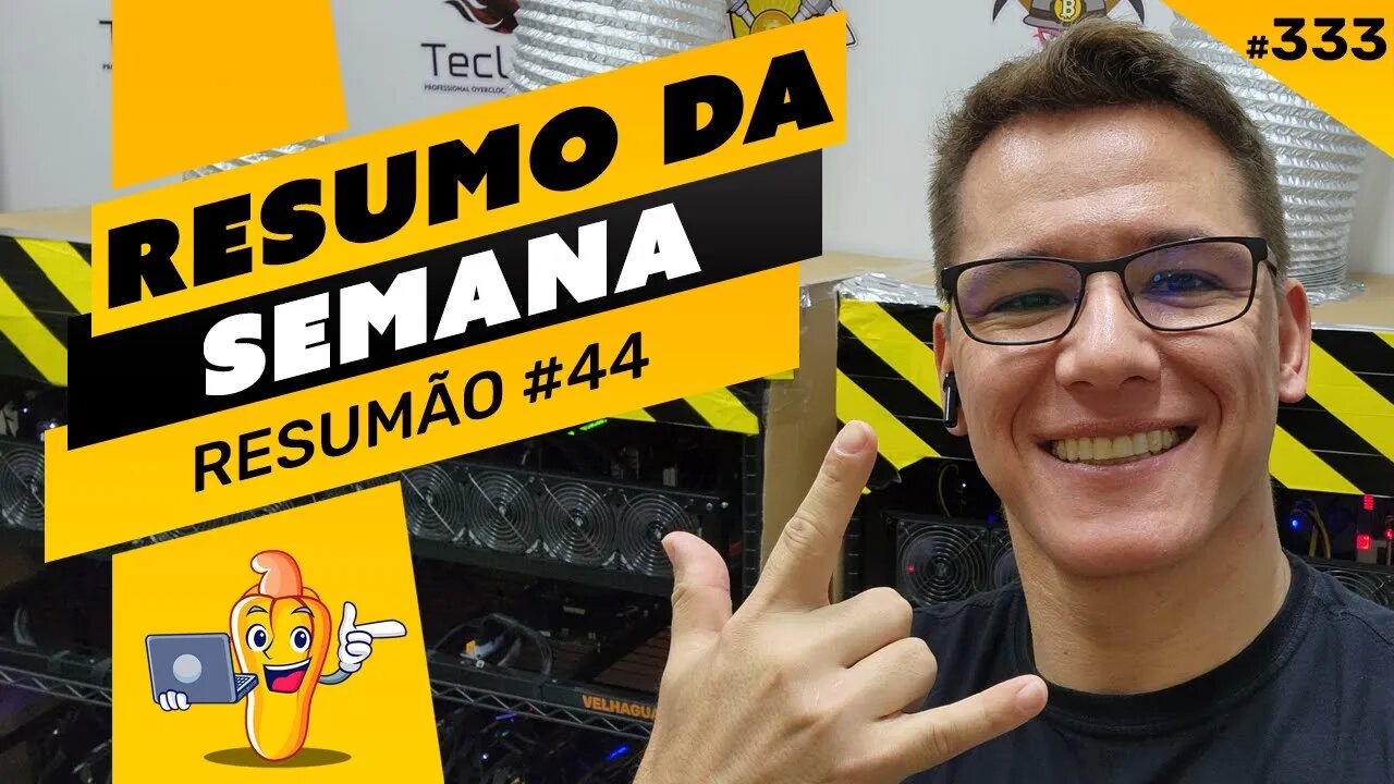 ⛏️🤟🏻 RESUMO DA SEMANA #44 | RTX 4090 DERRETENDO | DRIVERS LHR COM PROBLEMA | MERCADO CRIPTO REAGINDO