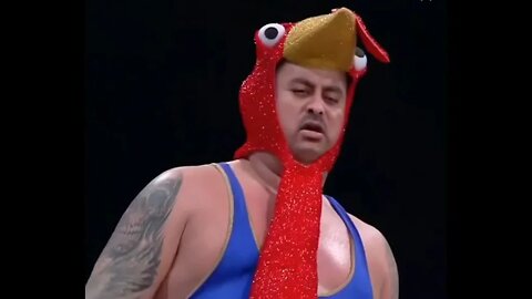 I found it... it's Authority Check during his wrestling days