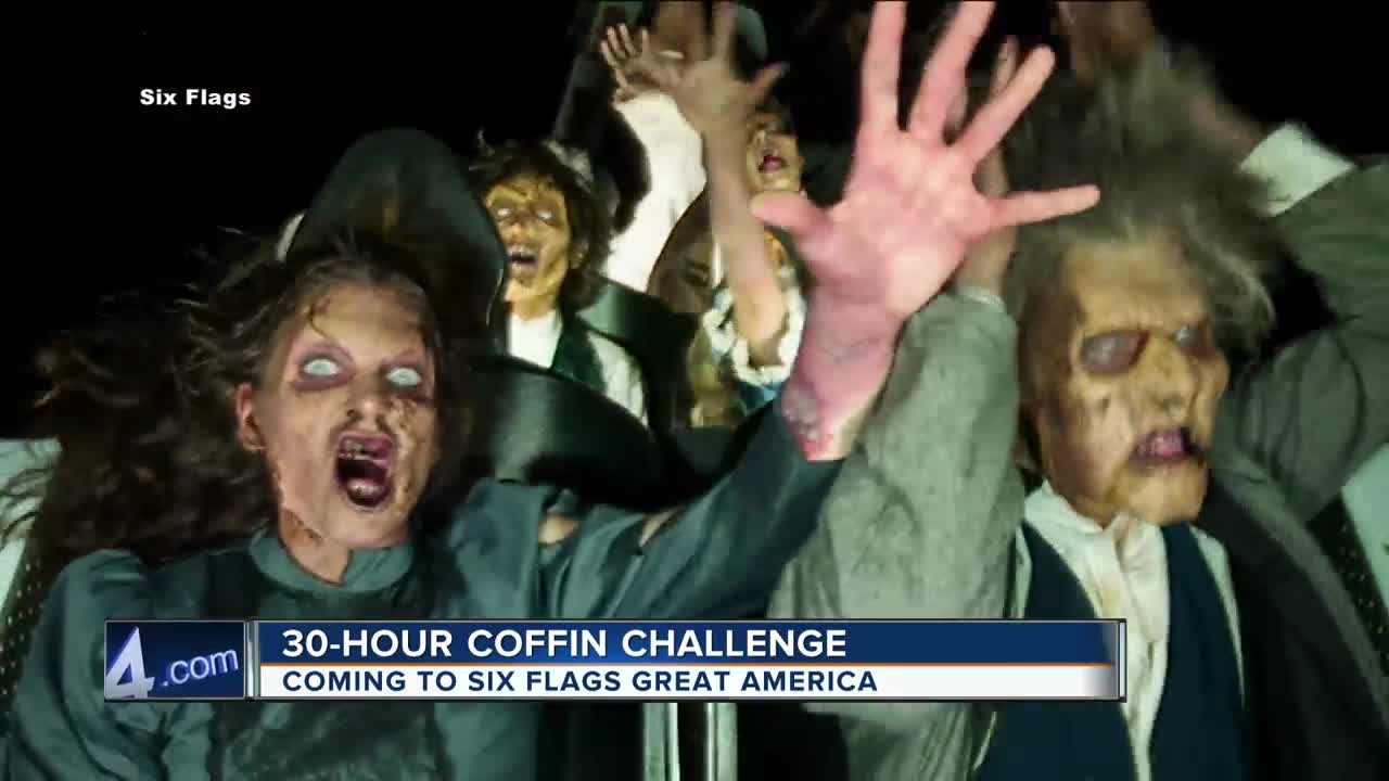 30-hour coffin challenge coming to Six Flags Great America