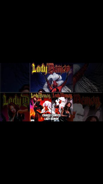 Chaos! Comics "Lady Demon" Covers