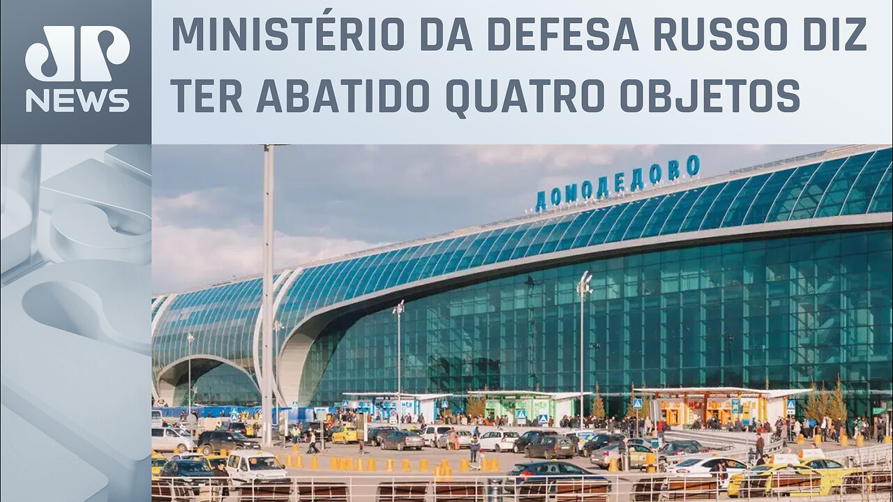 Após novo ataque com drones, Moscou fecha aeroportos