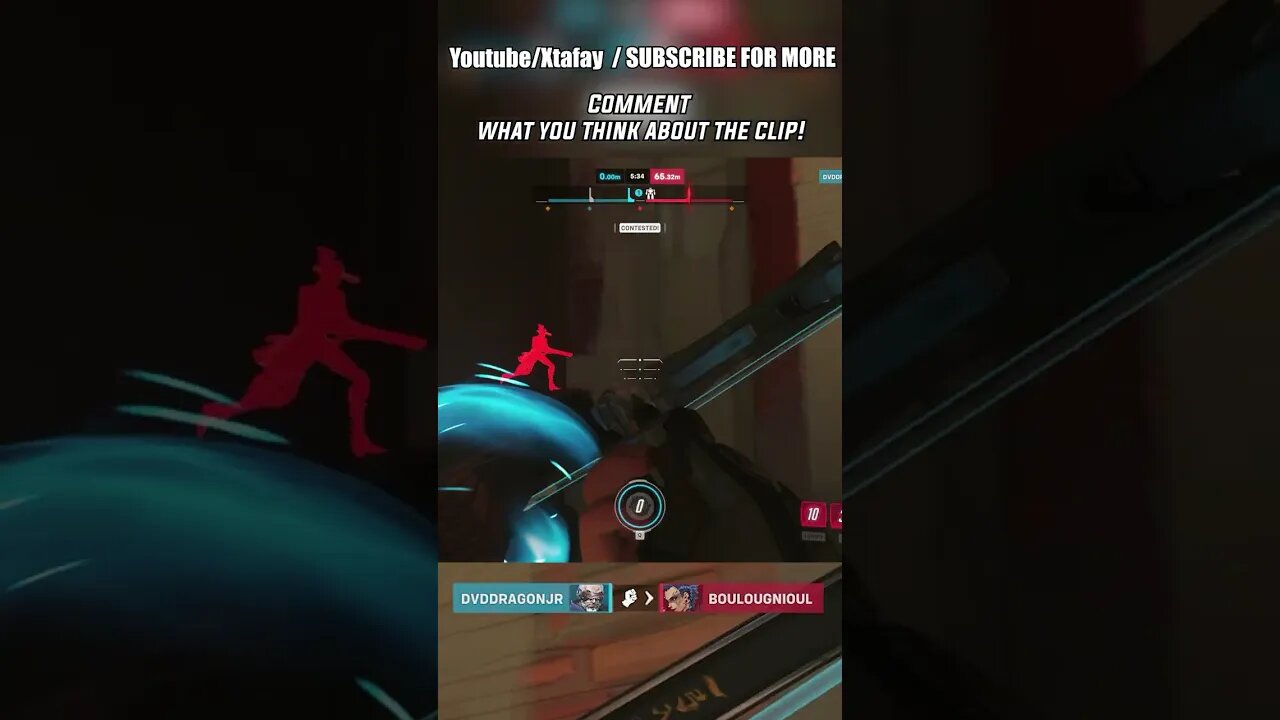 Overwatch insane kills.🔥#shorts (Subscribe for more)
