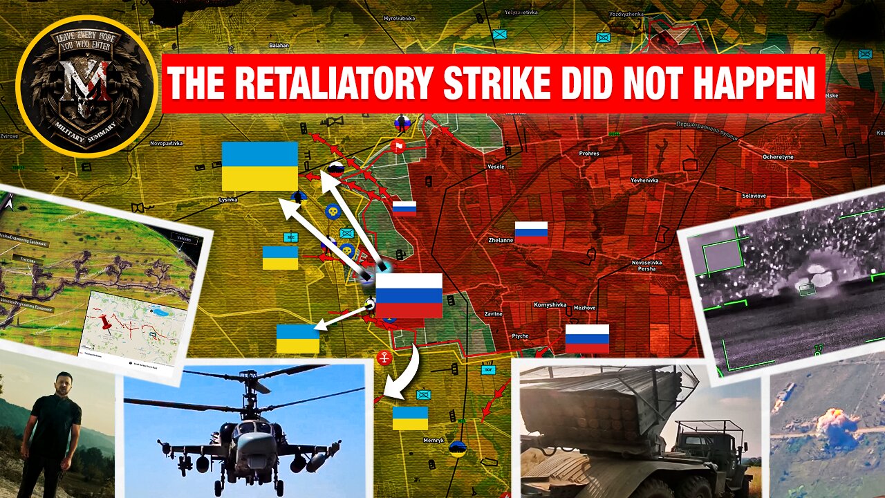 The Heat🔥No Retaliatory Strike💥Ukraine Have Broken The Qatar Agreement⚔️ Military Summary 2024.08.24