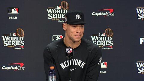 Aaron Judge discusses Yankees' World Series mindset