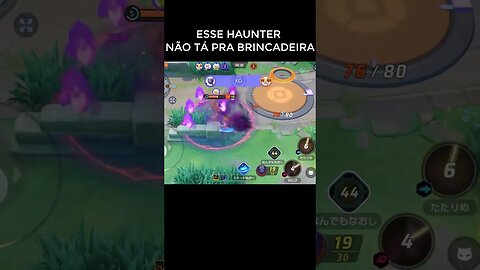 ESSE HAUNTER NÃO TÁ PRA BRINCADEIRA 🤣🤣POKÉMON UNITE #shorts