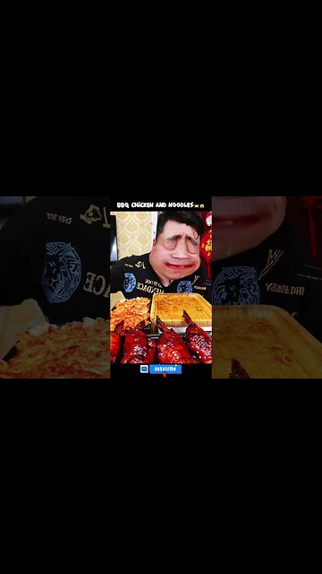 BBQ Chicken and noodles 🍽😛