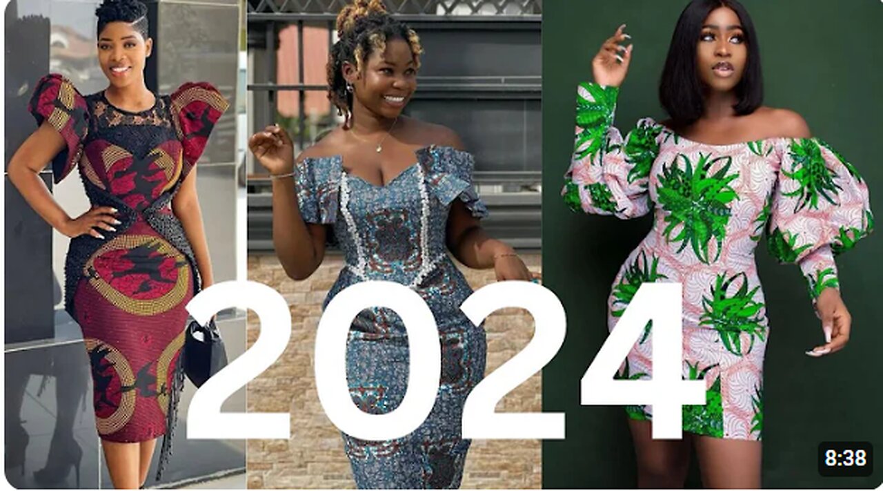 2024 NEW LATEST CUTE TRENDING STYLES __ 500+ CUTE #ANKARA DRESSES FOR AFRICAN #FASHION WOMEN