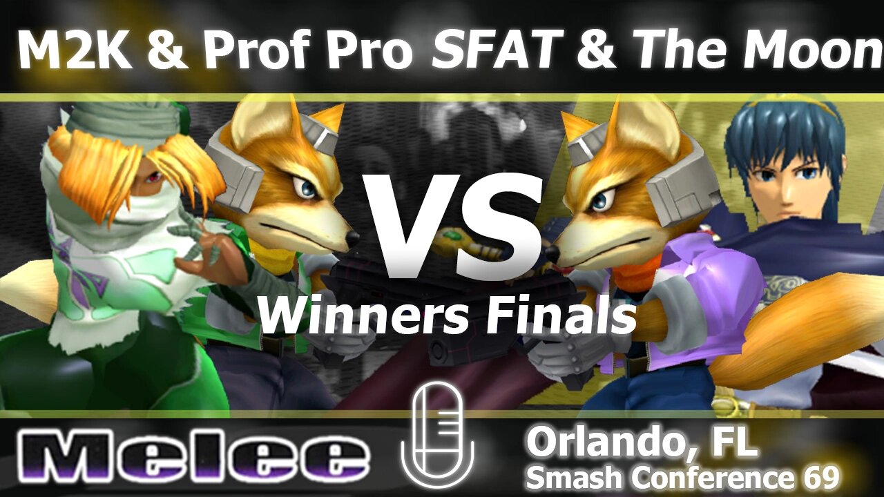 MVG FOX|Mew2King & Professor Pro vs. CLG|SFAT & The Moon - Melee Doubles Winners Finals - SC:69