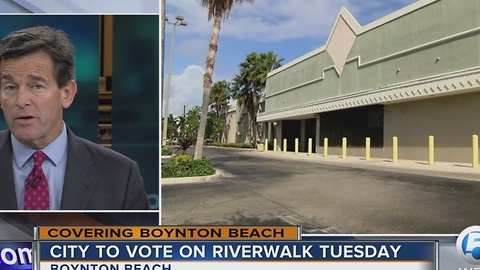 City to vote on Riverwalk Tuesday