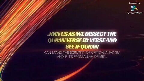 Dissecting Quran Series - Starring the Gang of Dissection - Episode 026