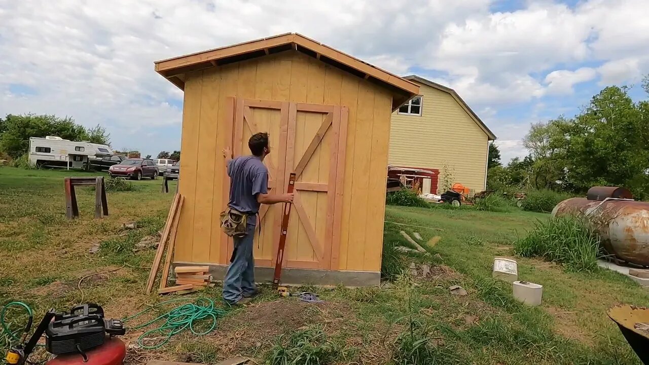 Part 3: Building a Shed for the Root Cellar