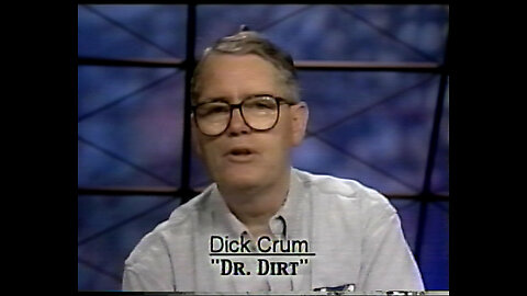 August 2001 - Dick Crum (Dr. Dirt) for Gutter Helmet