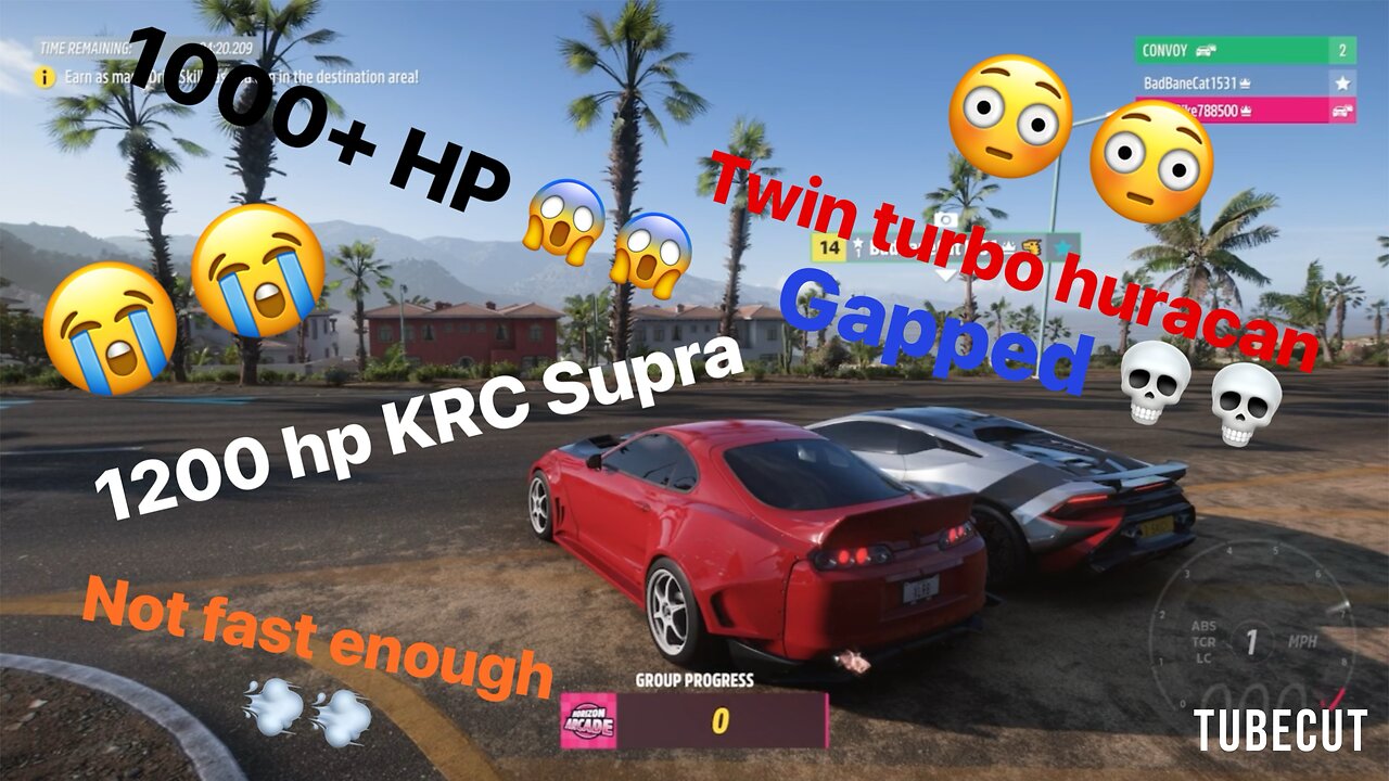 1200HP KRC SUPRA MK4 VS TWIN TURBO HURACAN INSANE RACE IN MEXICO