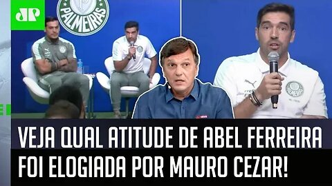 "SENSACIONAL! Foi ESPETACULAR o que o Abel Ferreira FEZ!" Mauro Cezar ELOGIA técnico do Palmeiras!