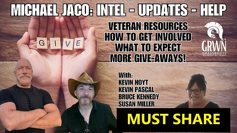 Michael Jaco & Kevin Hoyt discuss hurricanes, Elections, war, our veterans and how to get involved