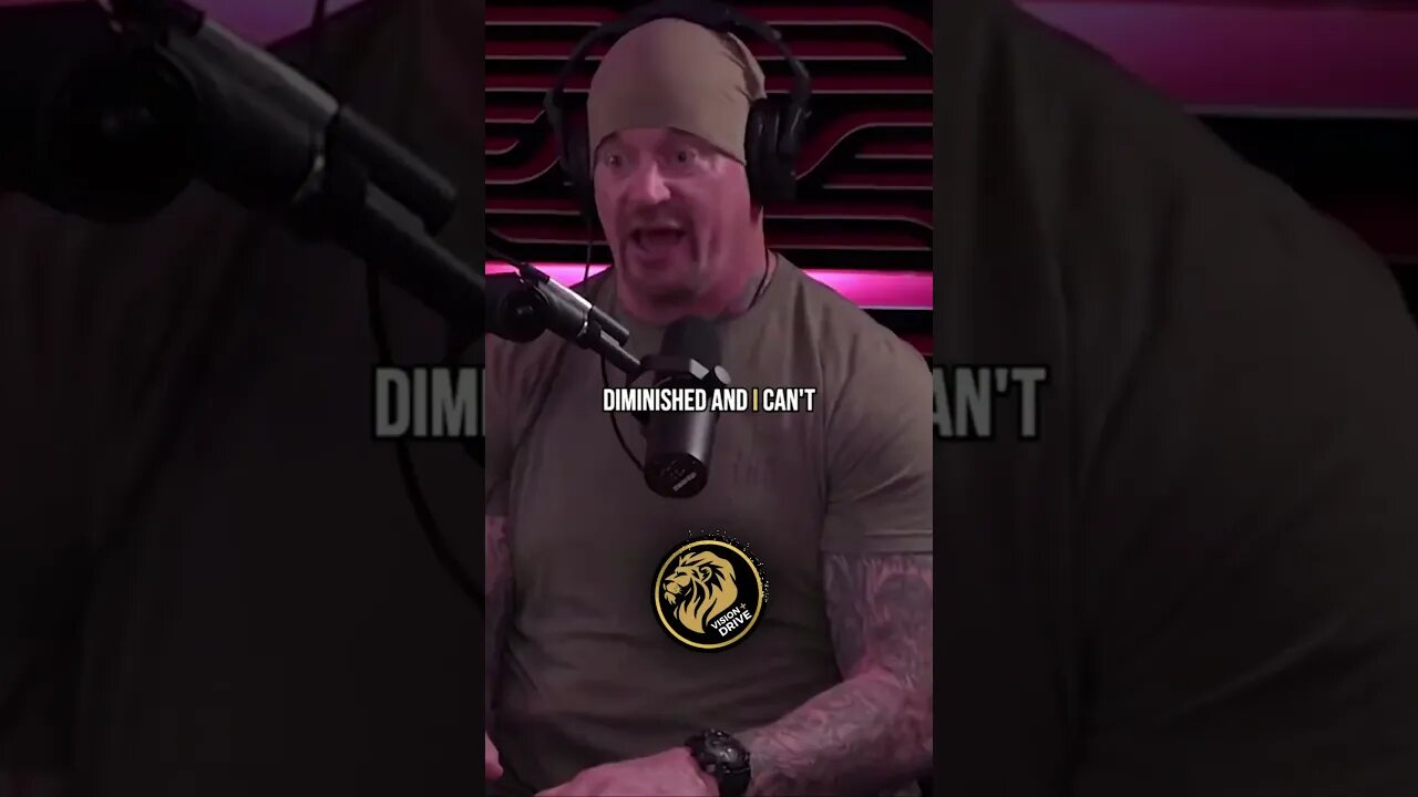 THE UNDERTAKER Talks Quitting Wrestling with JOE ROGAN! #shorts #joerogan