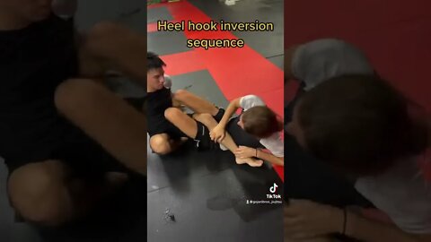 Heel hook inversion sequence #bjj #martialarts #mma