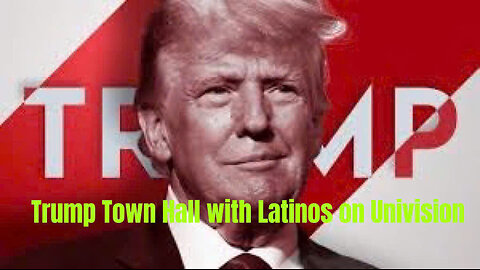 Trump Town Hall with Latinos on Univision